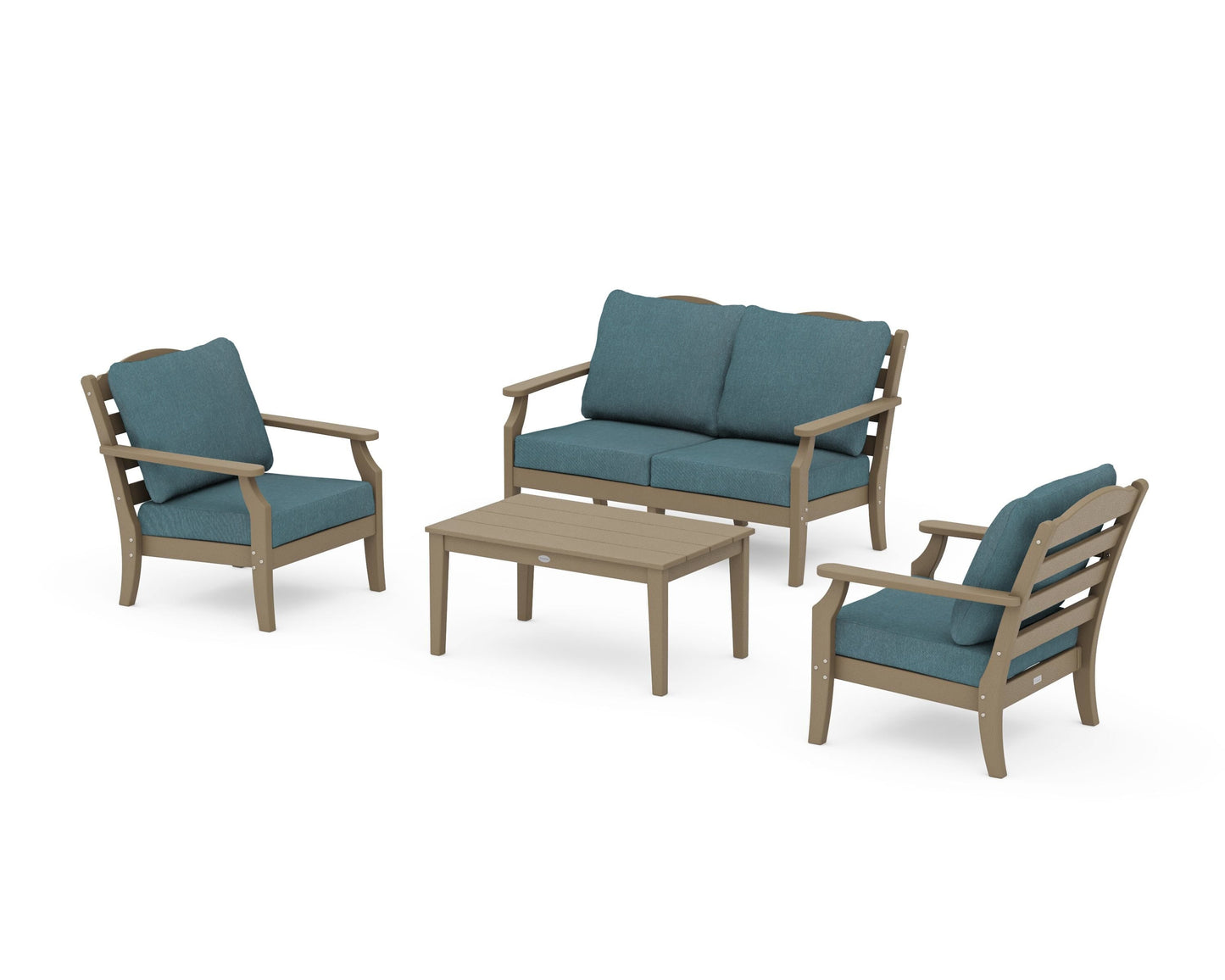 Savannah 4-Piece Deep Seating Set with Loveseat