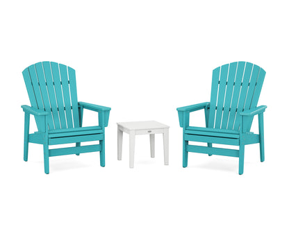 3-Piece Nautical Grand Upright Adirondack Set