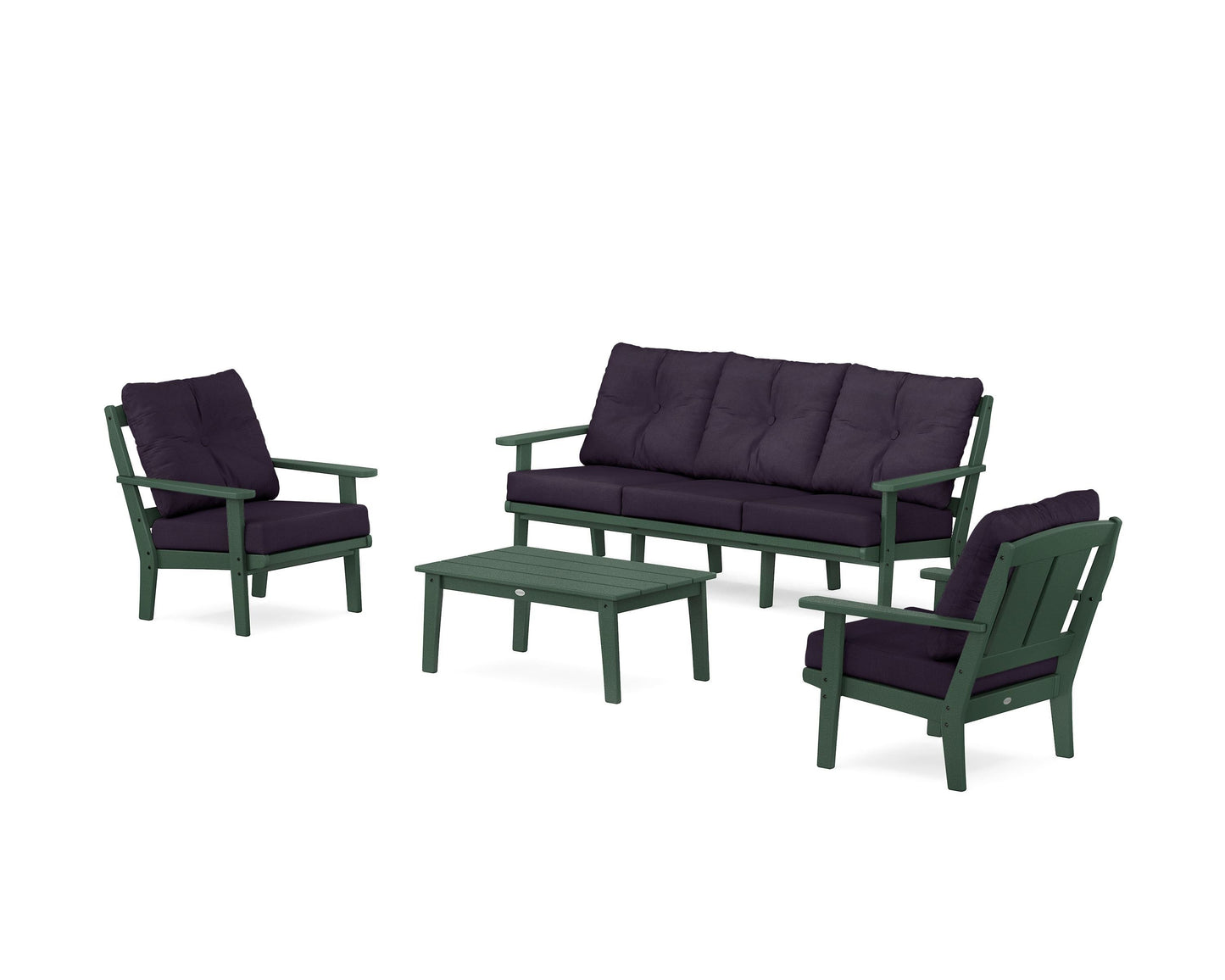 Mission 4-Piece Deep Seating Set with Sofa