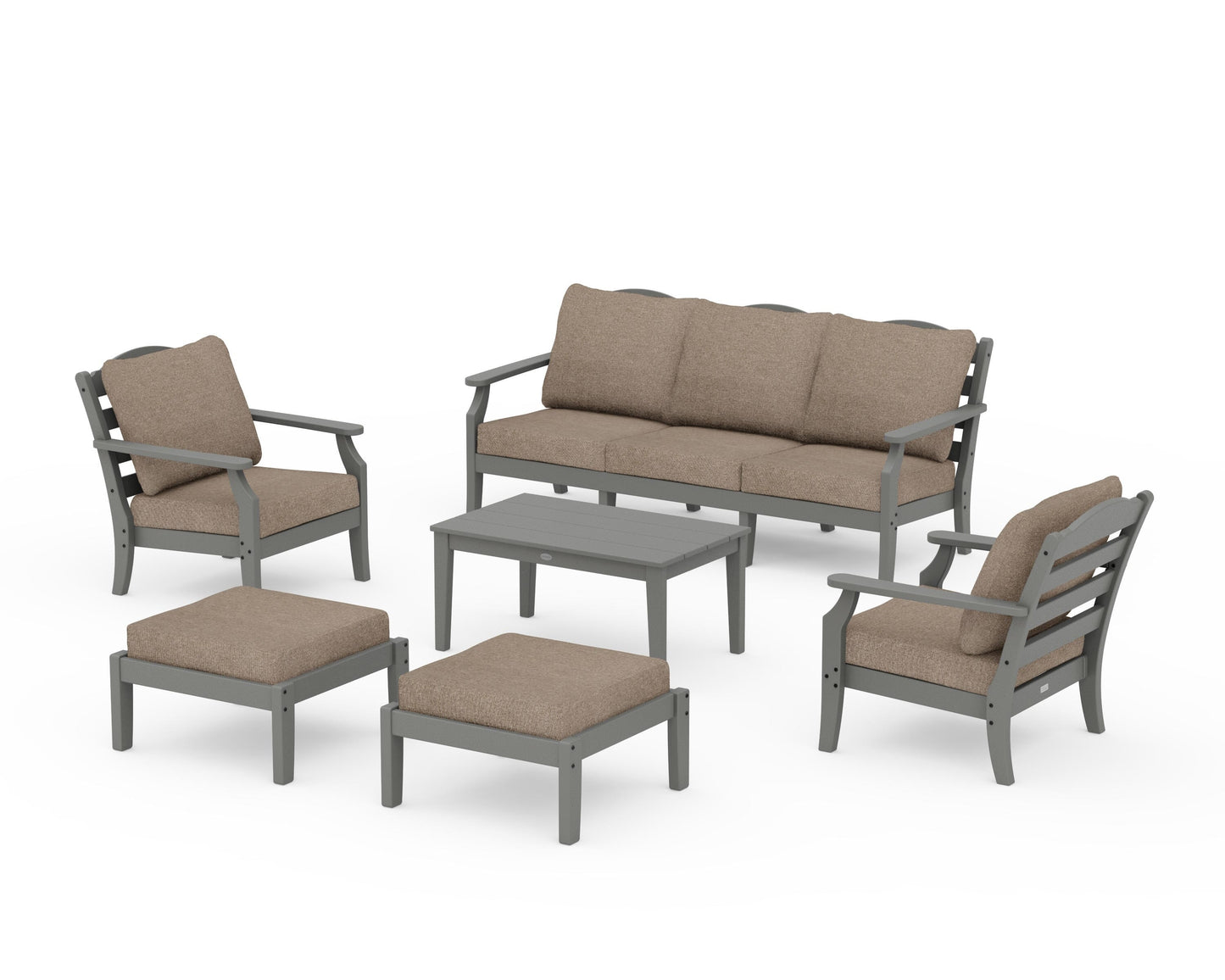 Savannah 6-Piece Lounge Sofa Set