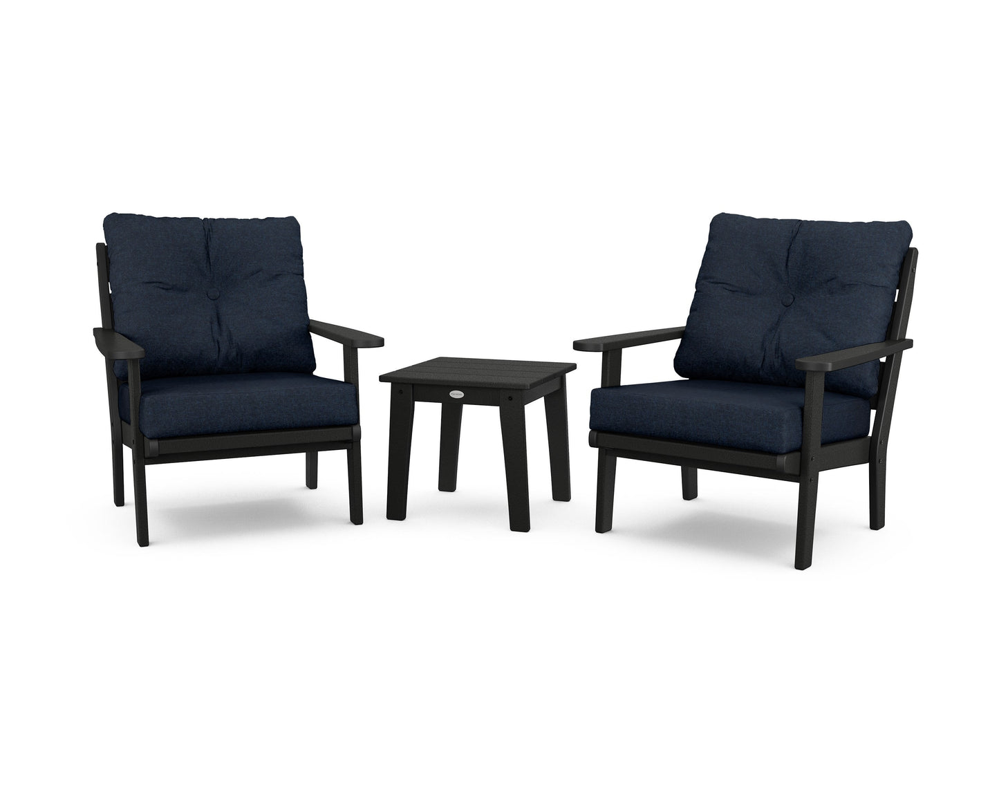 Lakeside 3-Piece Deep Seating Chair Set