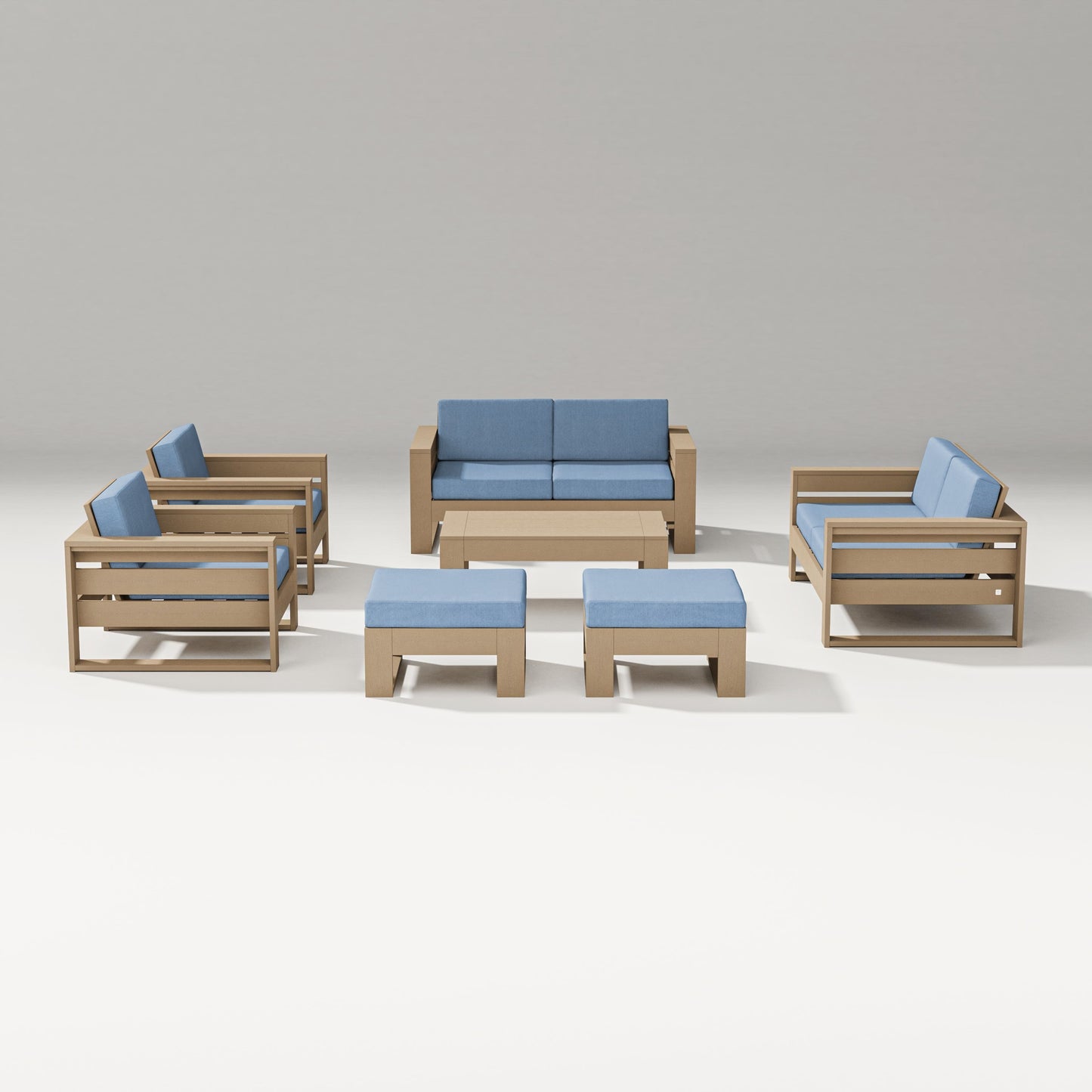 Latitude 7-Piece Lounge Loveseat Set