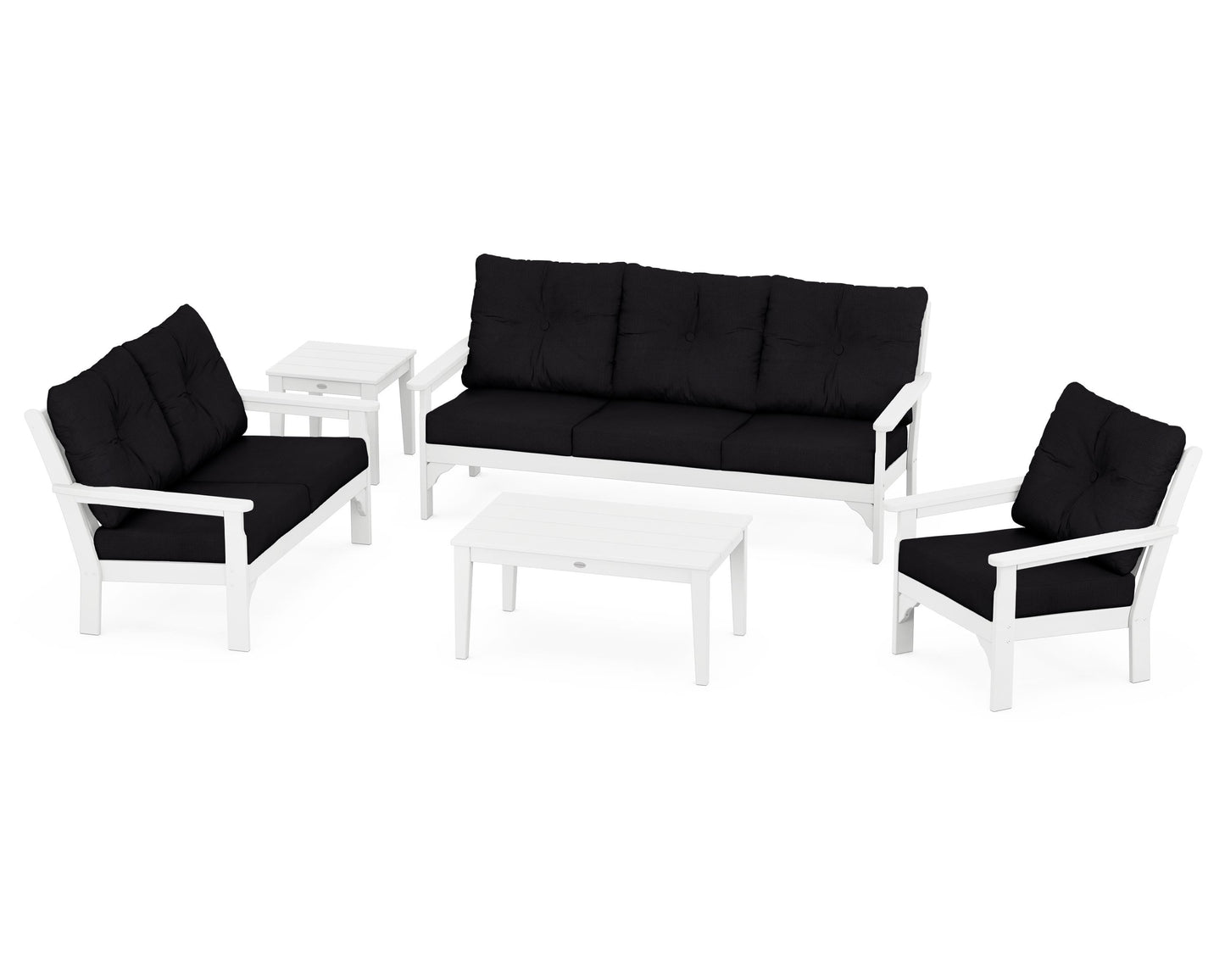 Vineyard 5 Piece Deep Seating Set
