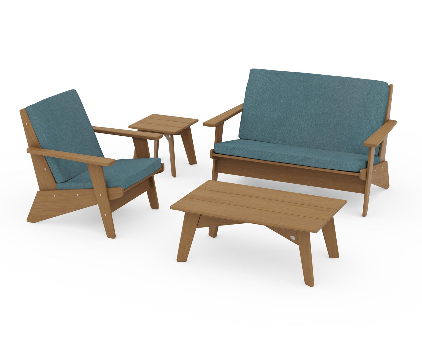 Riviera Modern Lounge 4-Piece Set
