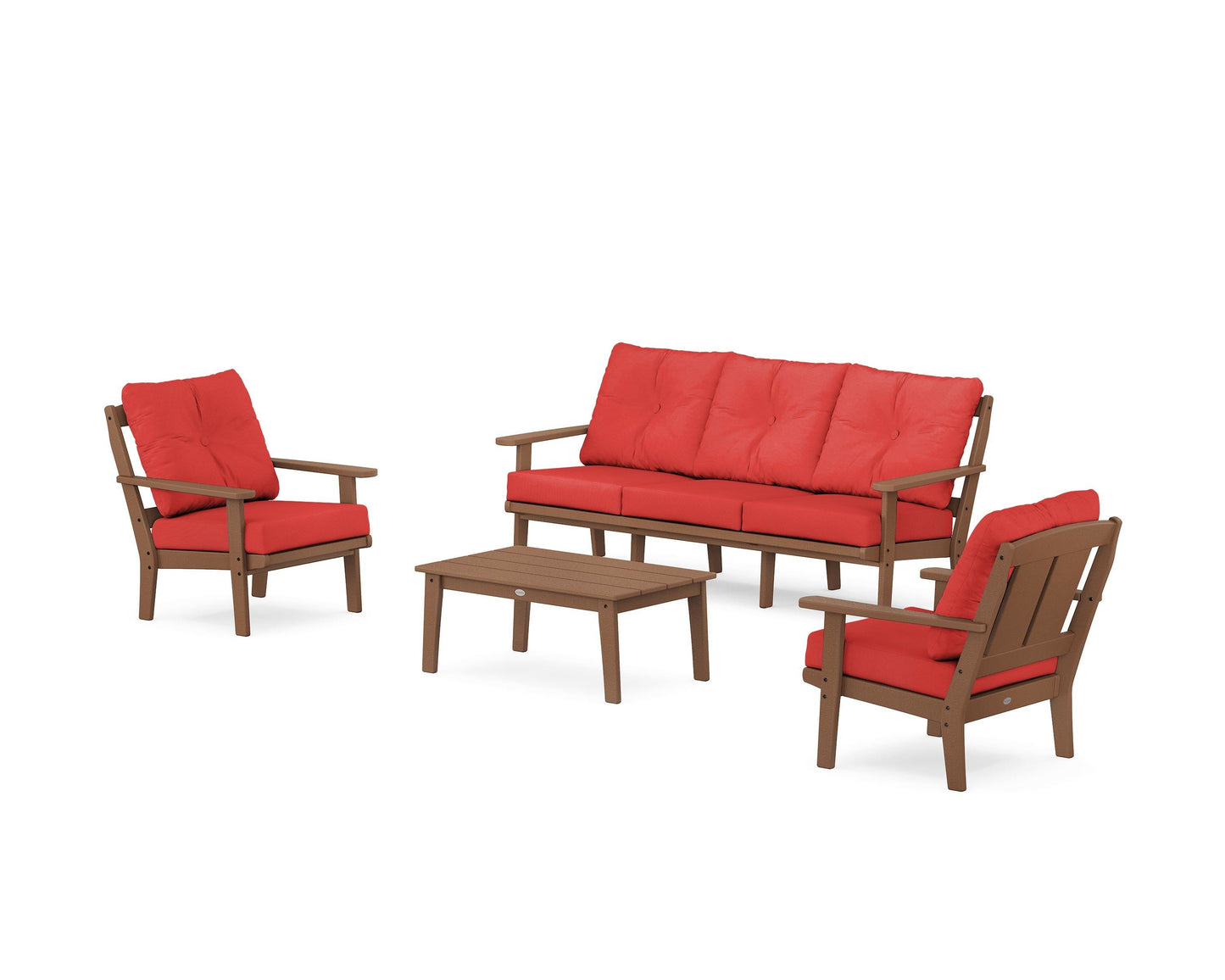 Mission 4-Piece Deep Seating Set with Sofa