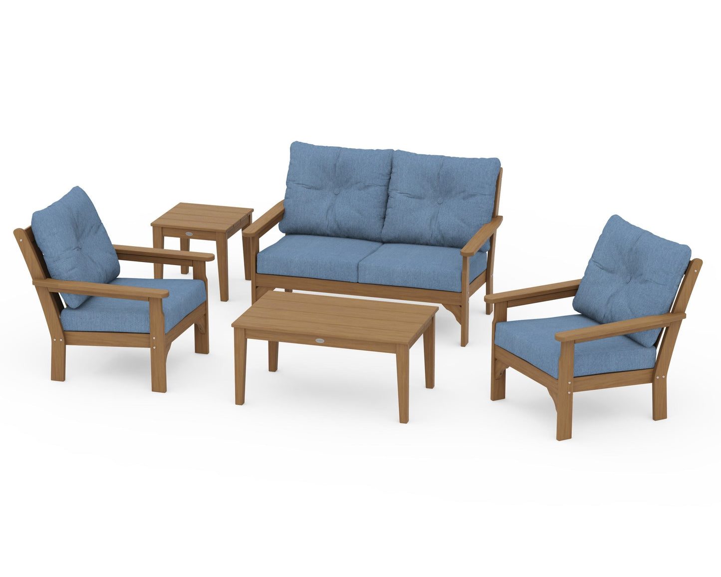 Vineyard 5-Piece Deep Seating Set