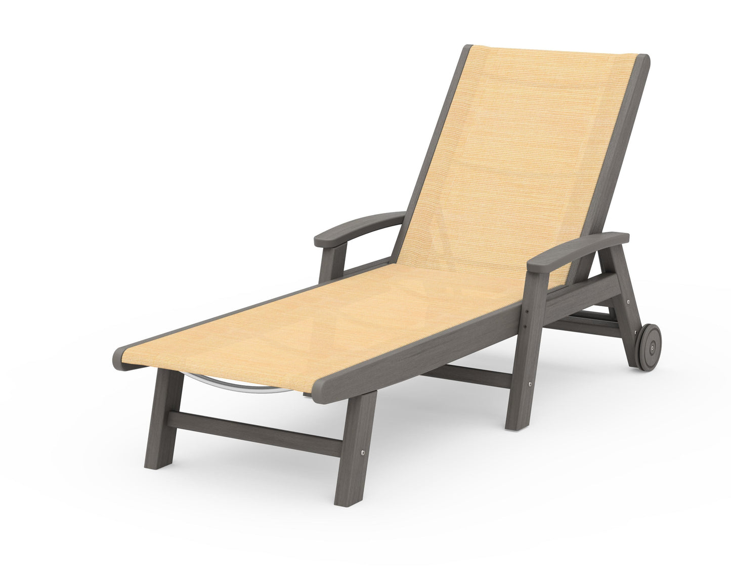 Coastal Chaise with Wheels