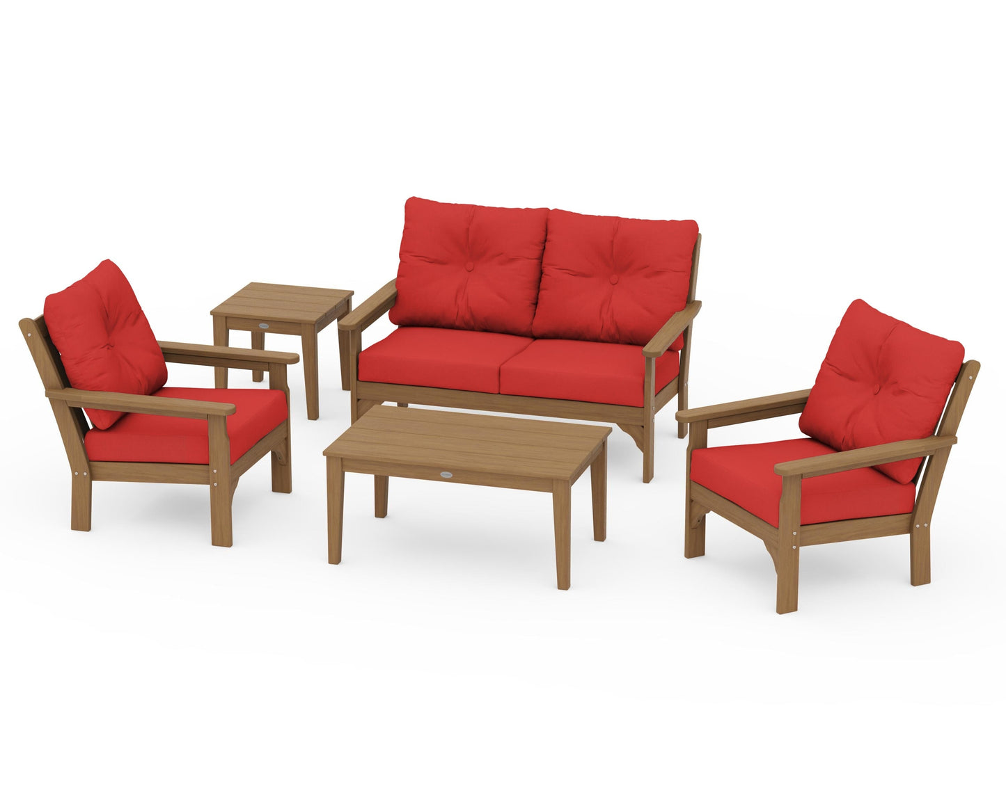 Vineyard 5-Piece Deep Seating Set