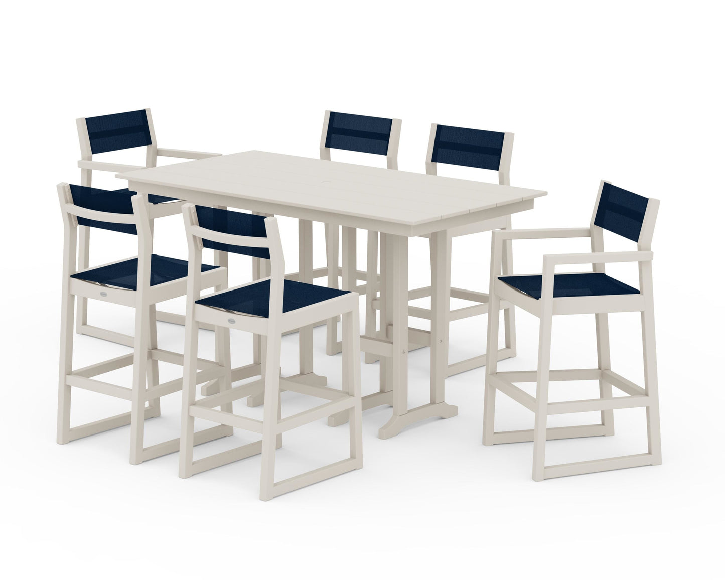 EDGE Sling 7-Piece Farmhouse Bar Set