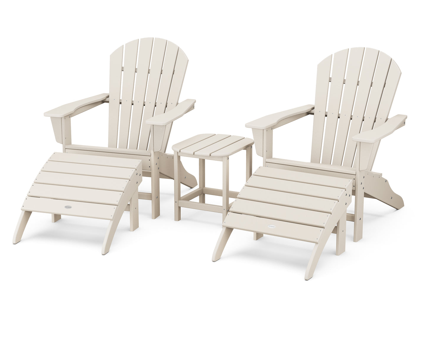 South Beach Adirondack 5-Piece Set