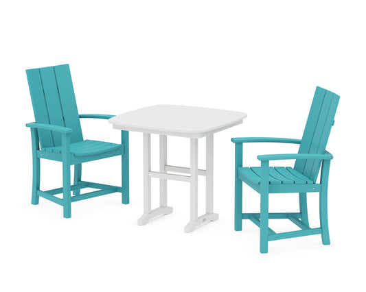 Modern Adirondack 3-Piece Dining Set
