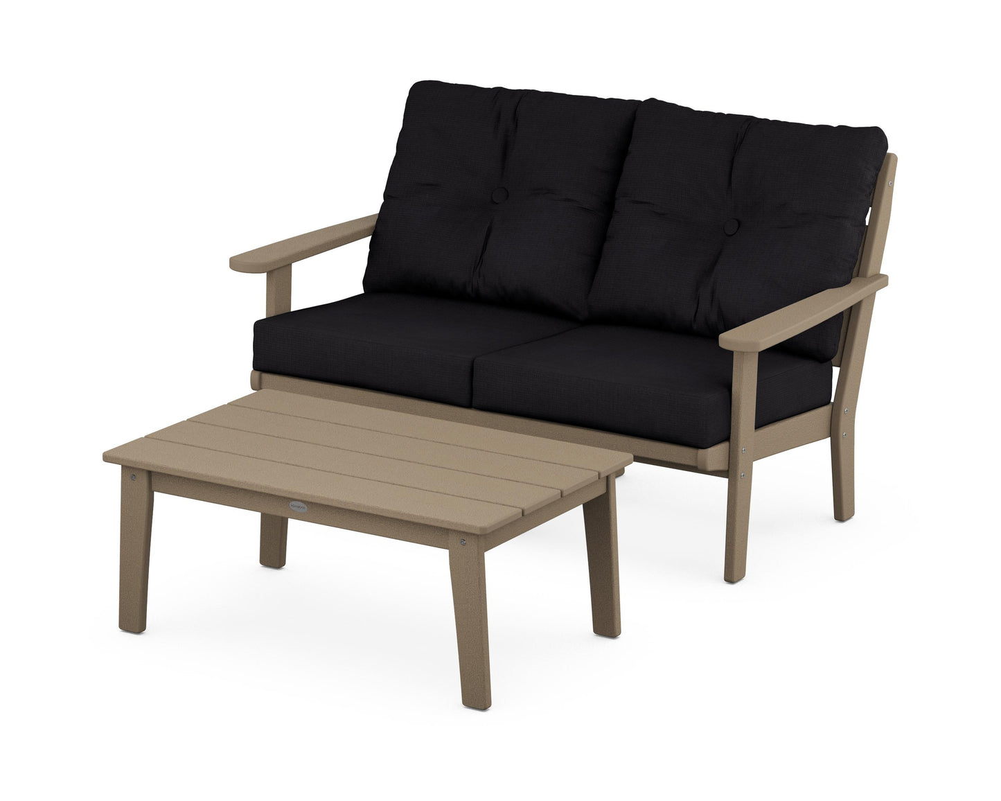 Lakeside 2-Piece Lounge Loveseat Set