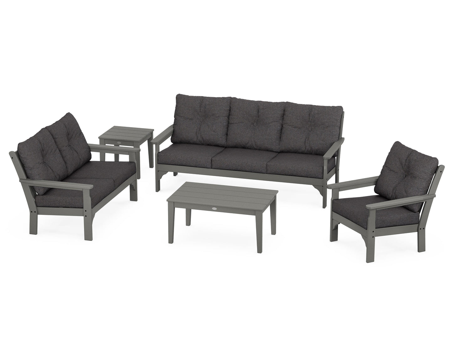 Vineyard 5 Piece Deep Seating Set