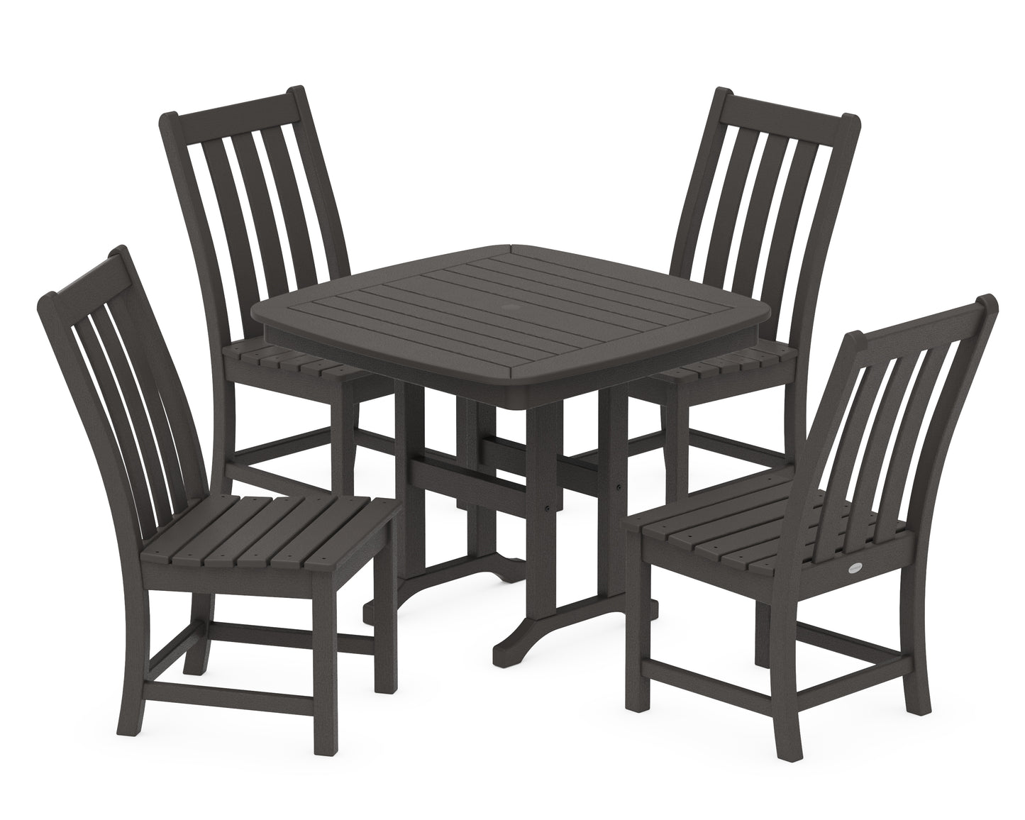 Vineyard 5-Piece Side Chair Dining Set