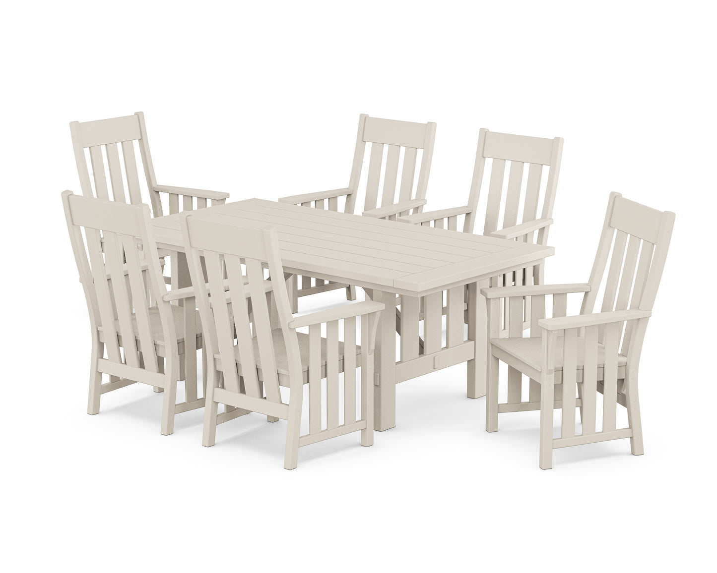 Acadia Arm Chair 7-Piece Dining Set