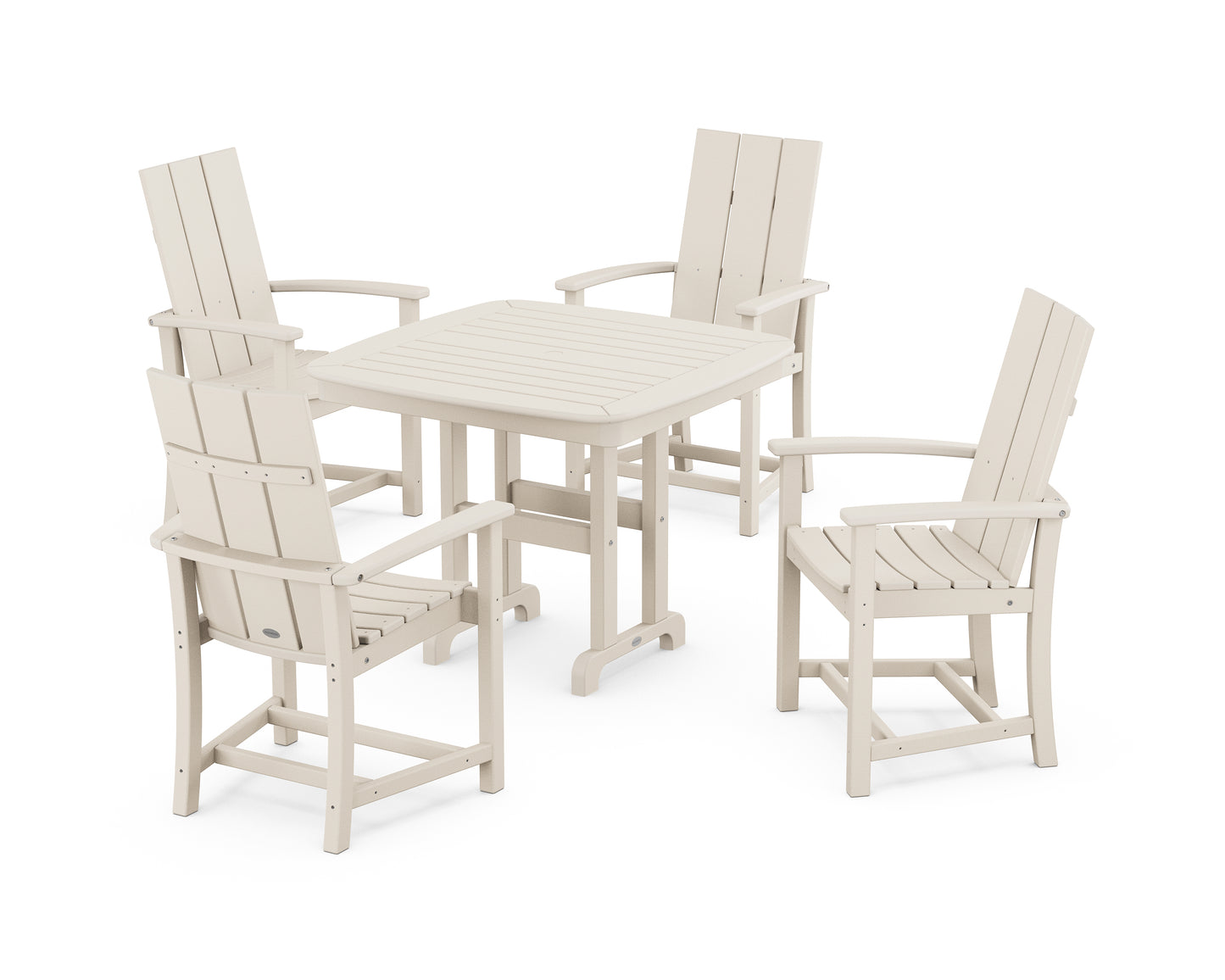 Modern Adirondack 5-Piece Dining Set