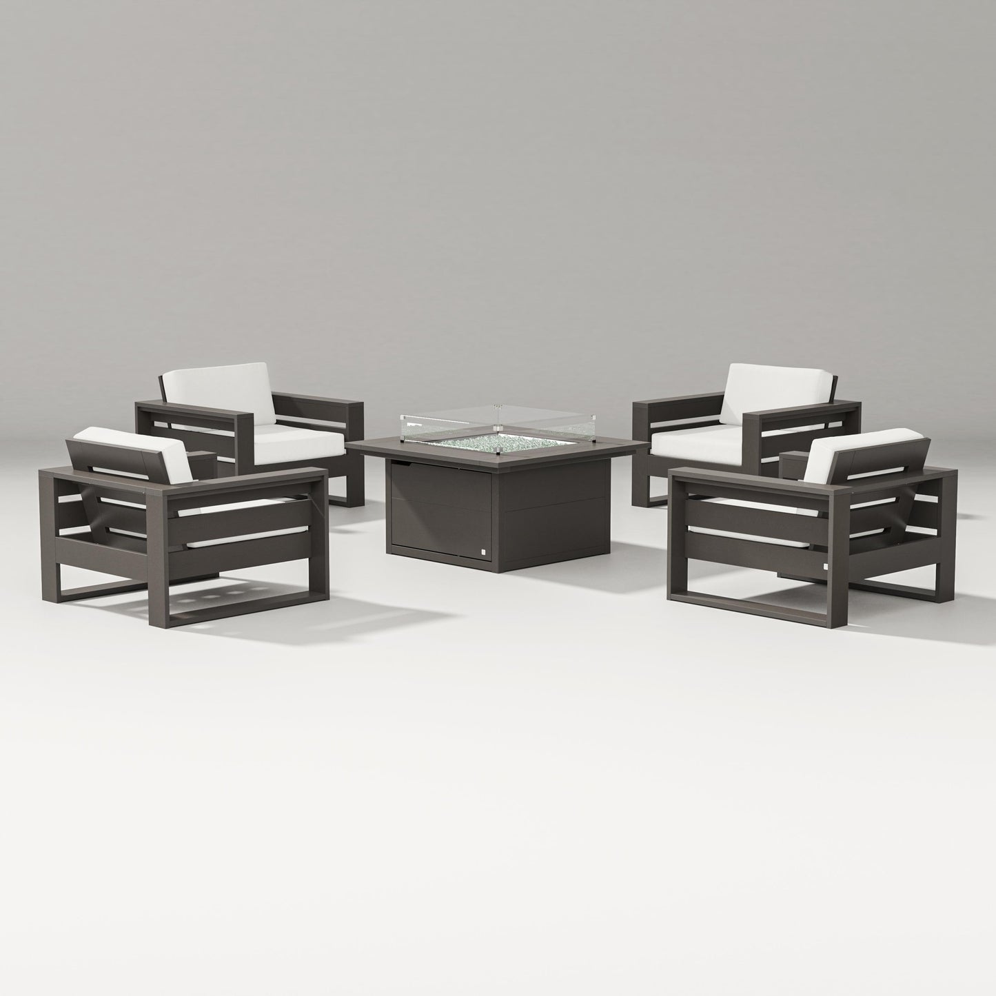 Latitude 5-Piece Lounge Fire Table Set