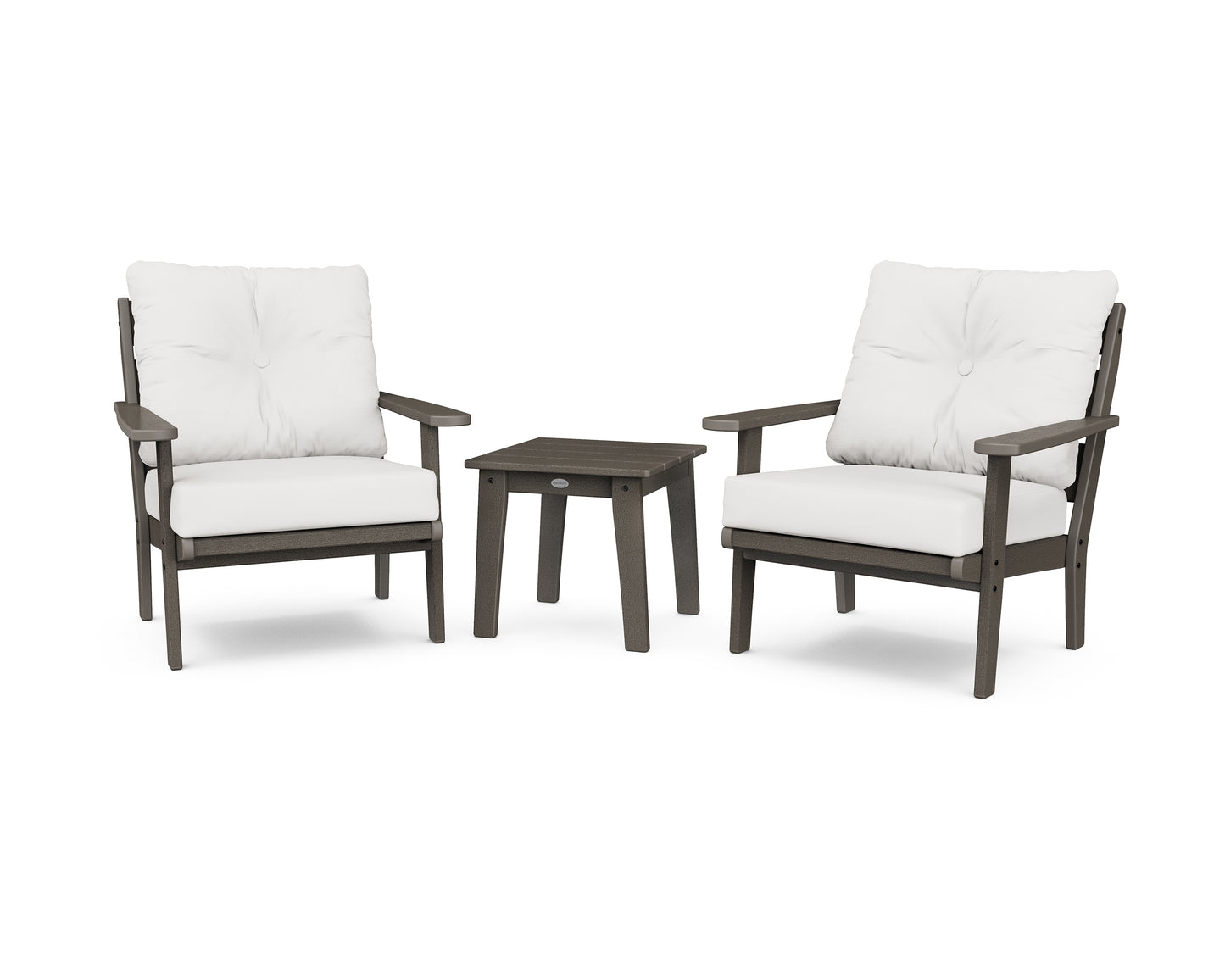 Lakeside 3-Piece Deep Seating Chair Set