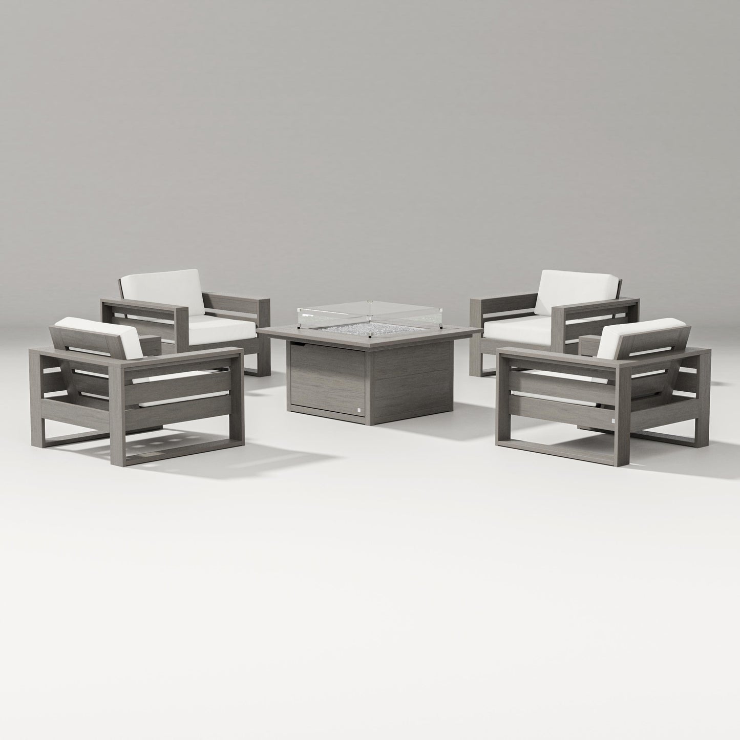 Latitude 5-Piece Lounge Fire Table Set