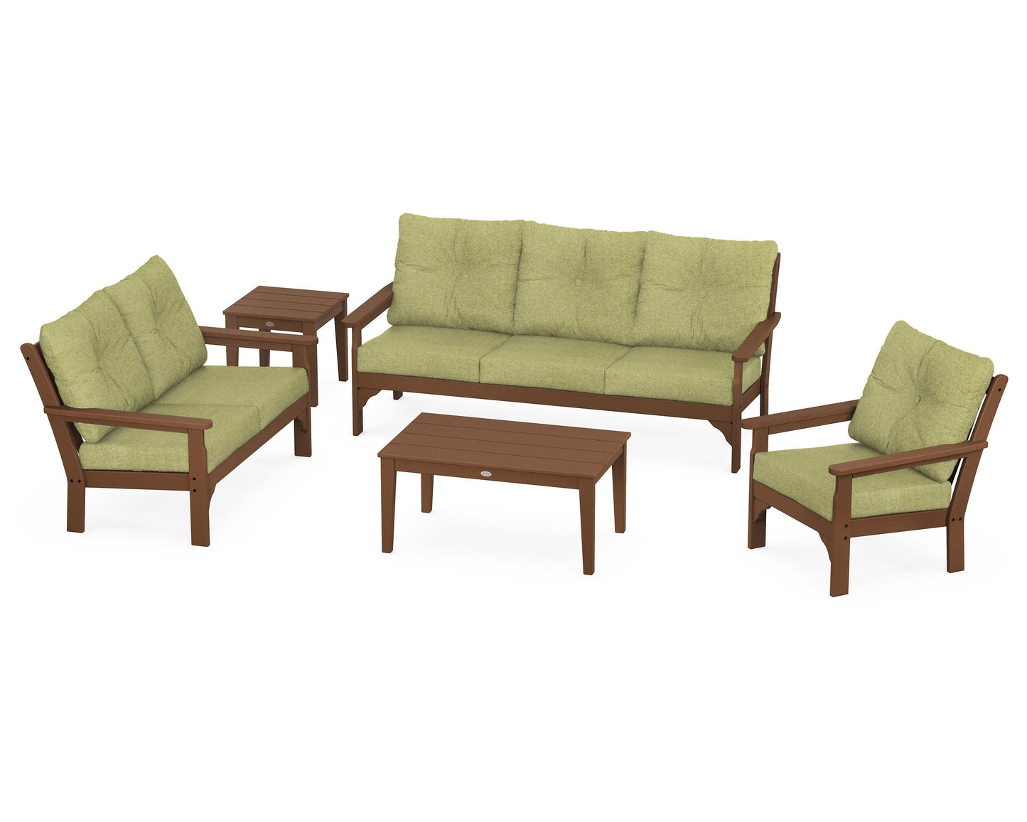 Vineyard 5 Piece Deep Seating Set