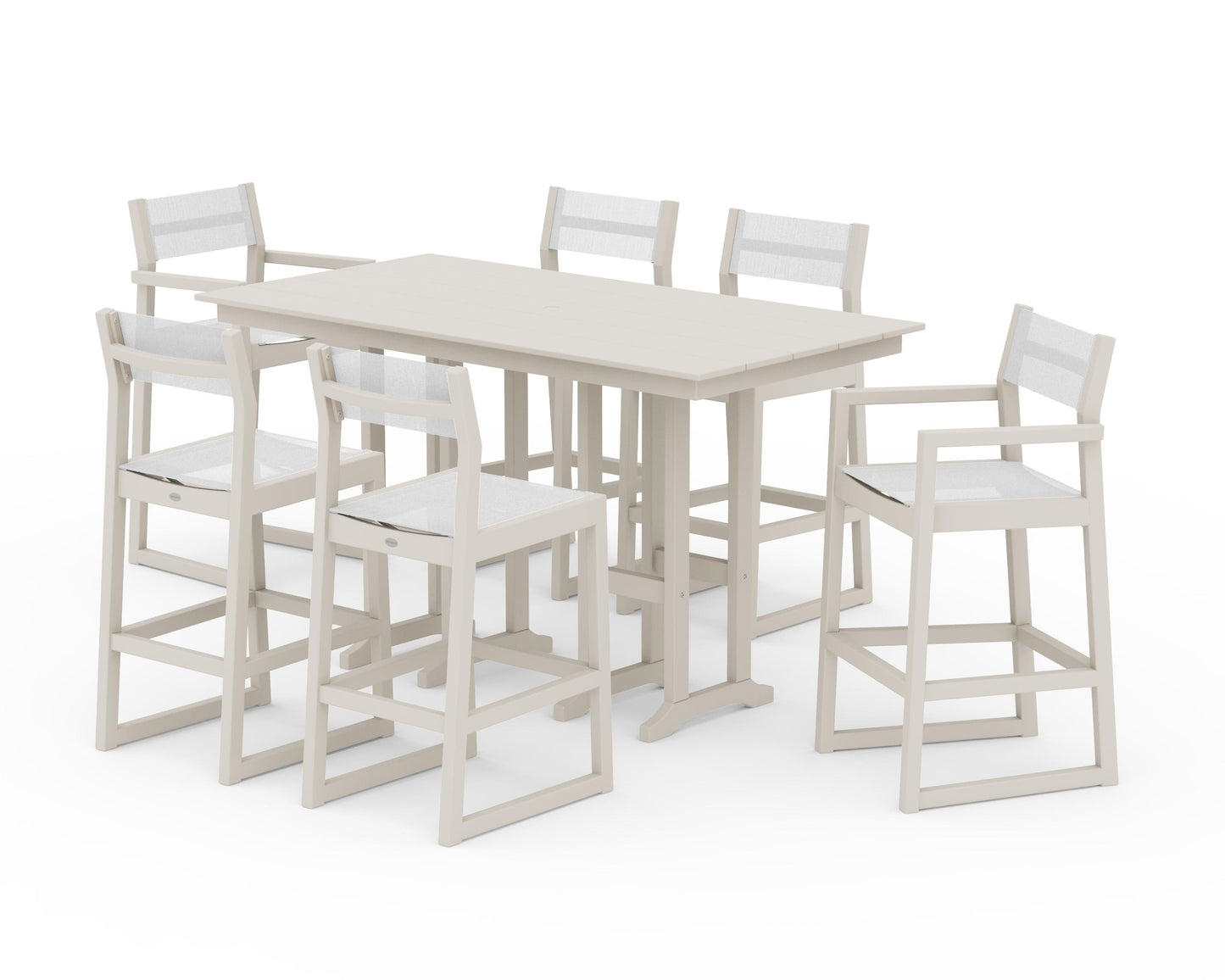 EDGE Sling 7-Piece Farmhouse Bar Set