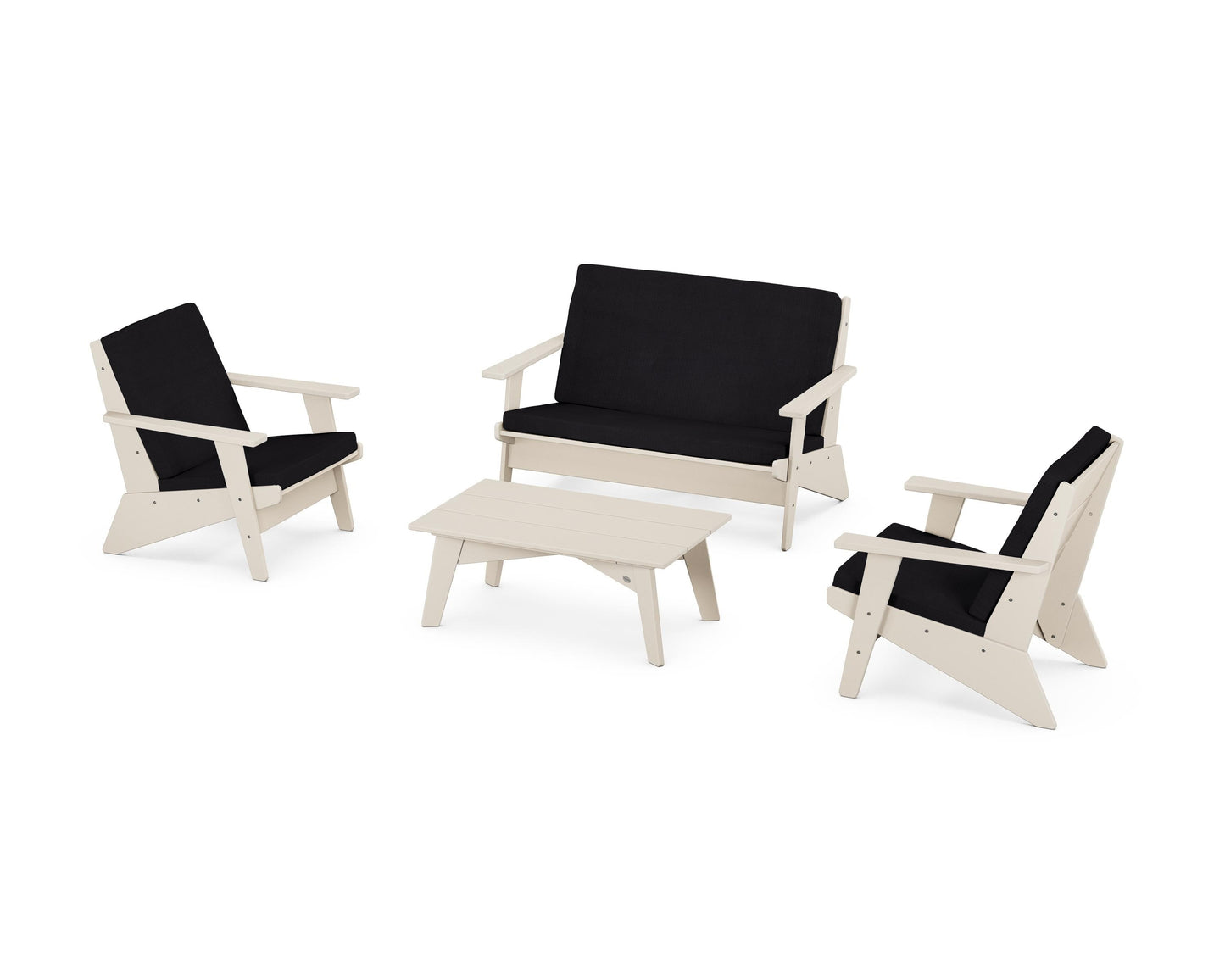 Riviera Modern Lounge 4-Piece Set