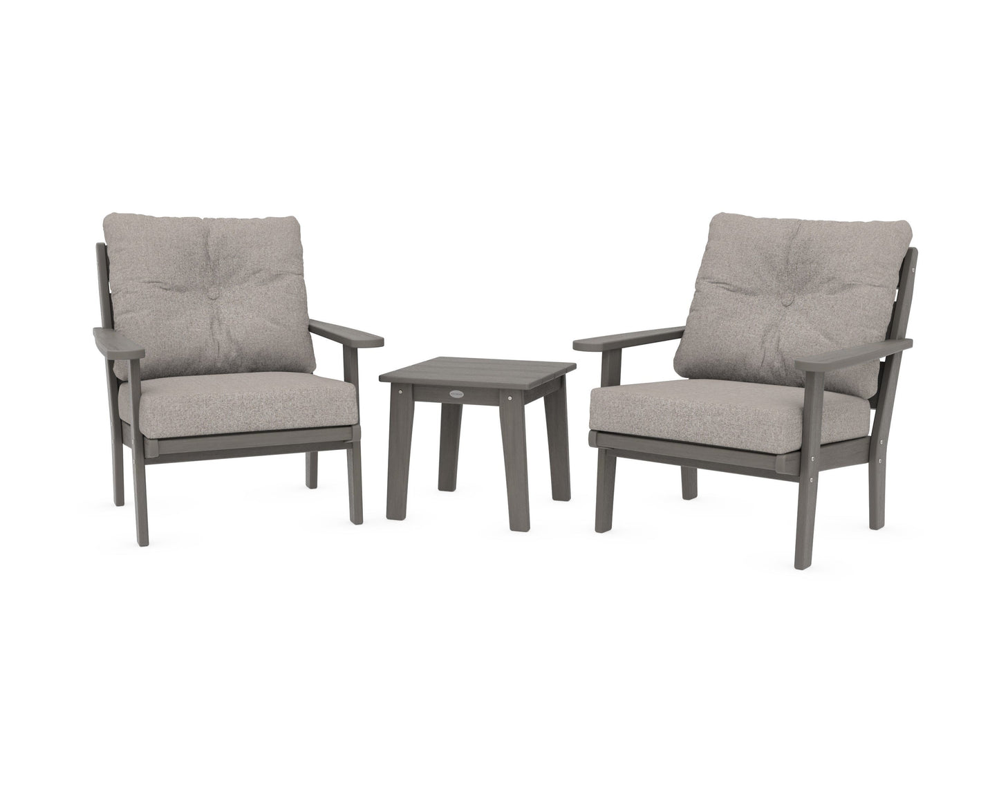 Lakeside 3-Piece Deep Seating Chair Set
