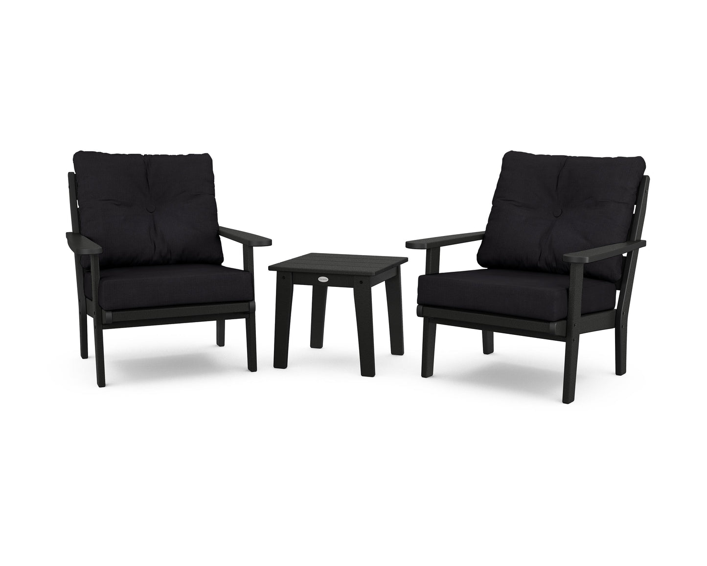Lakeside 3-Piece Deep Seating Chair Set