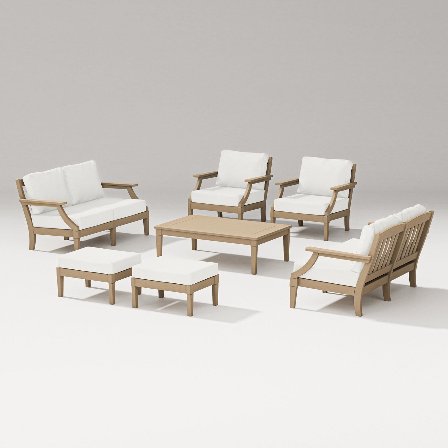 Estate 7-Piece Lounge Loveseat Set