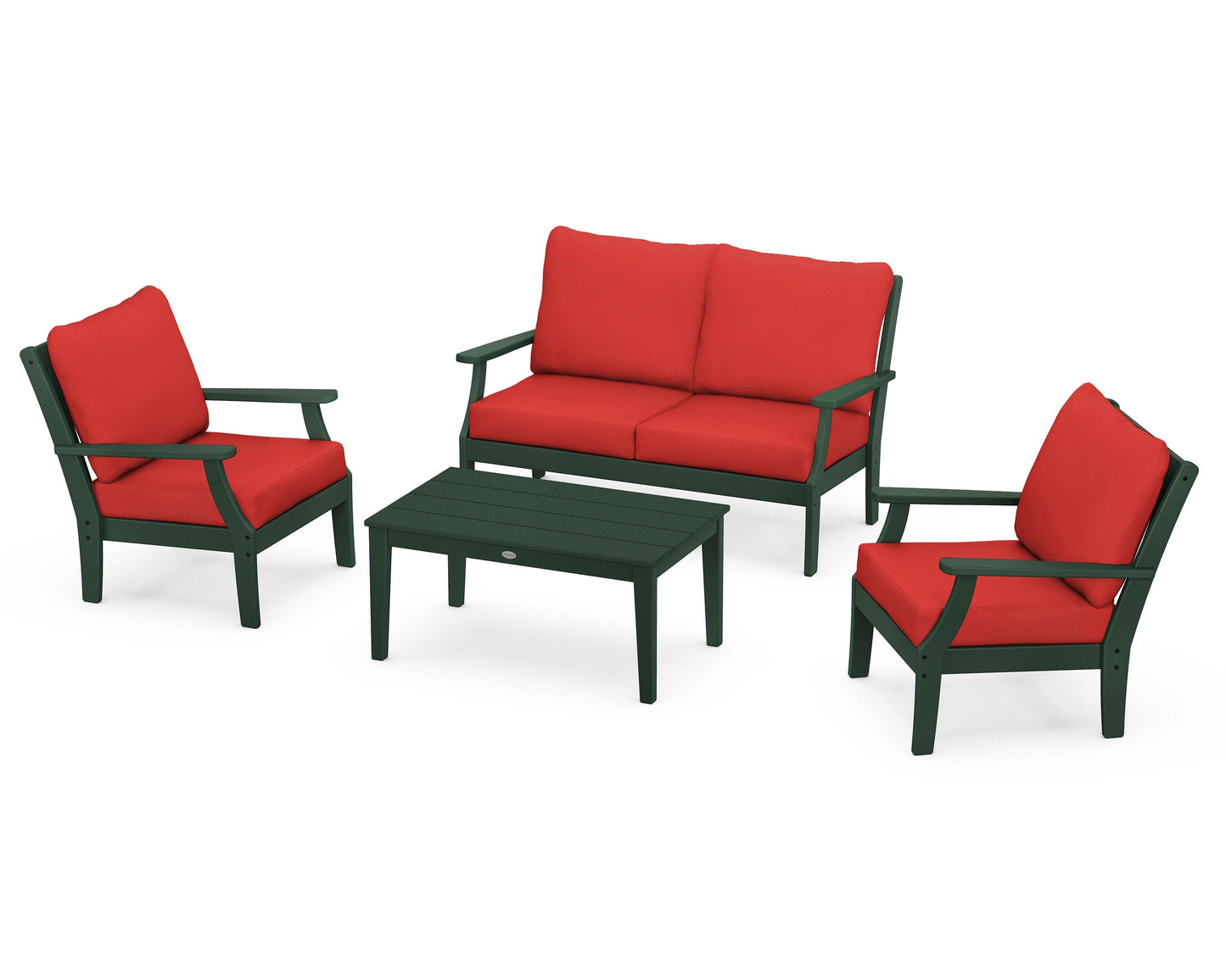 Braxton 4-Piece Deep Seating Chair Set