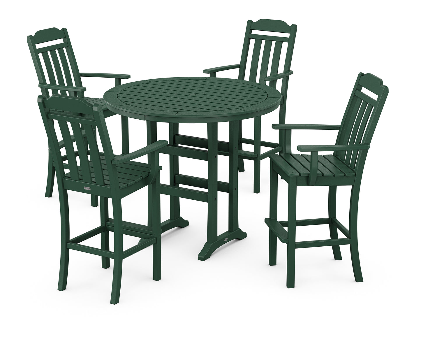 Cottage 5-Piece Round Bar Set