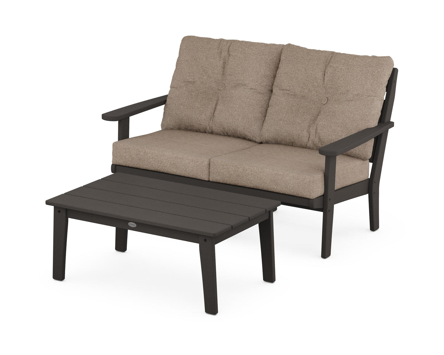 Lakeside 2-Piece Lounge Loveseat Set