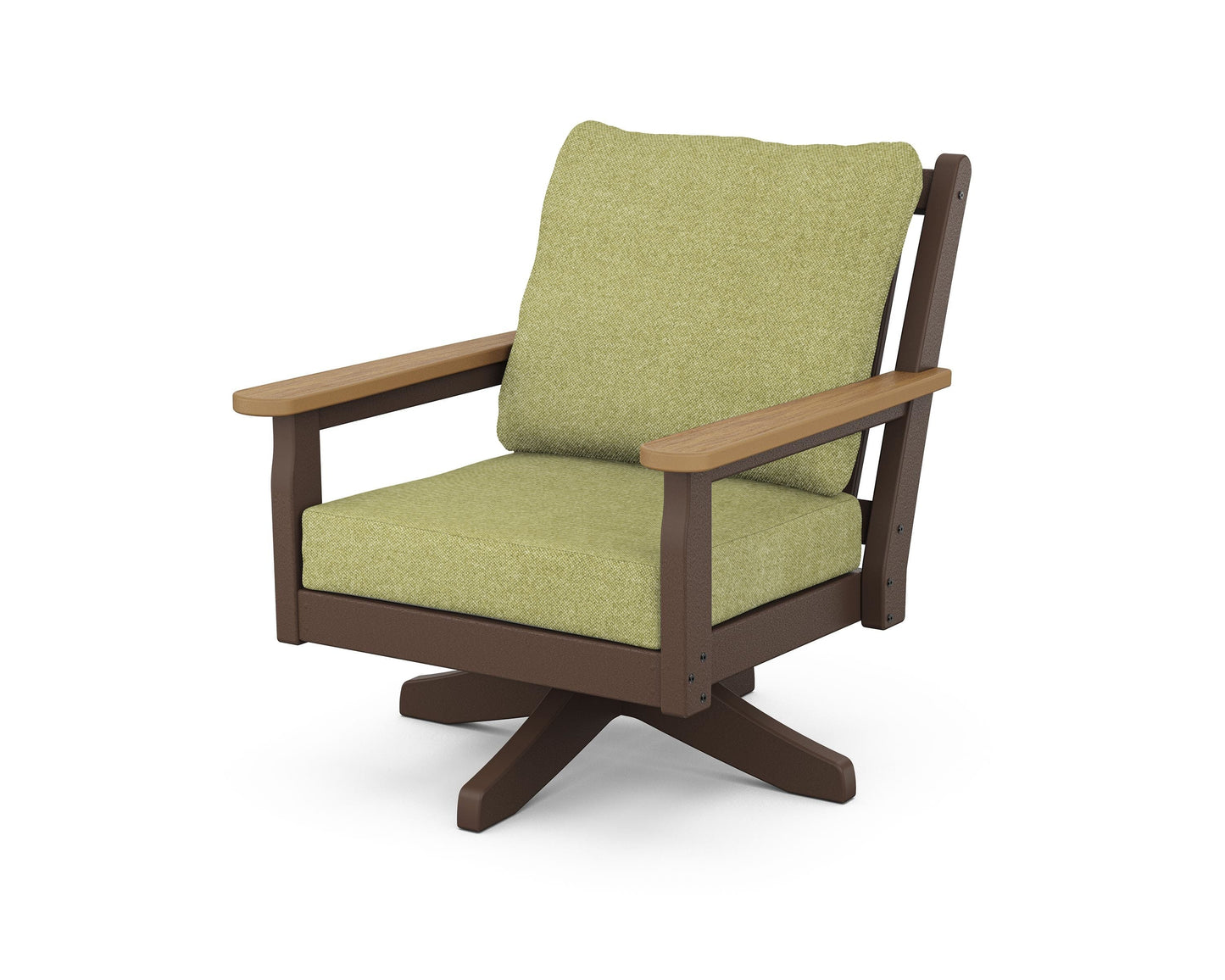 Chippendale Deep Seating Swivel Chair