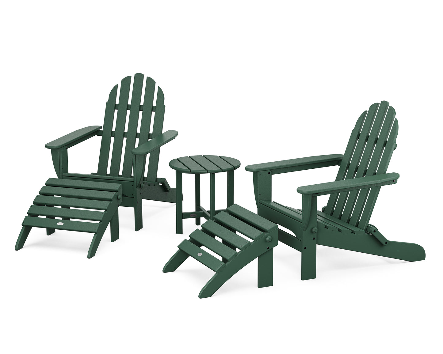 Classic Adirondack 5-Piece Casual Set