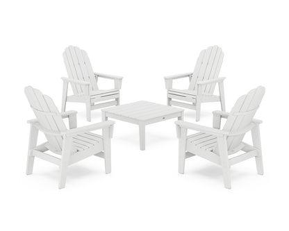 5-Piece Vineyard Grand Upright Adirondack Chair Conversation Group