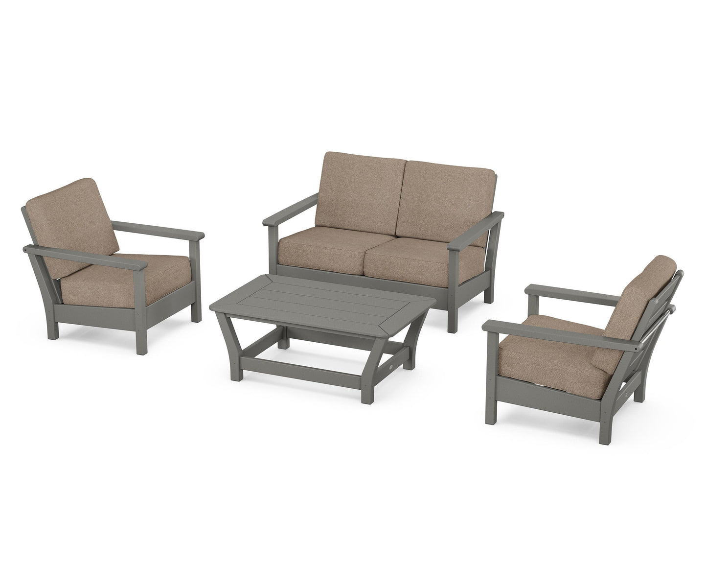 Harbour 4-Piece Deep Seating Set