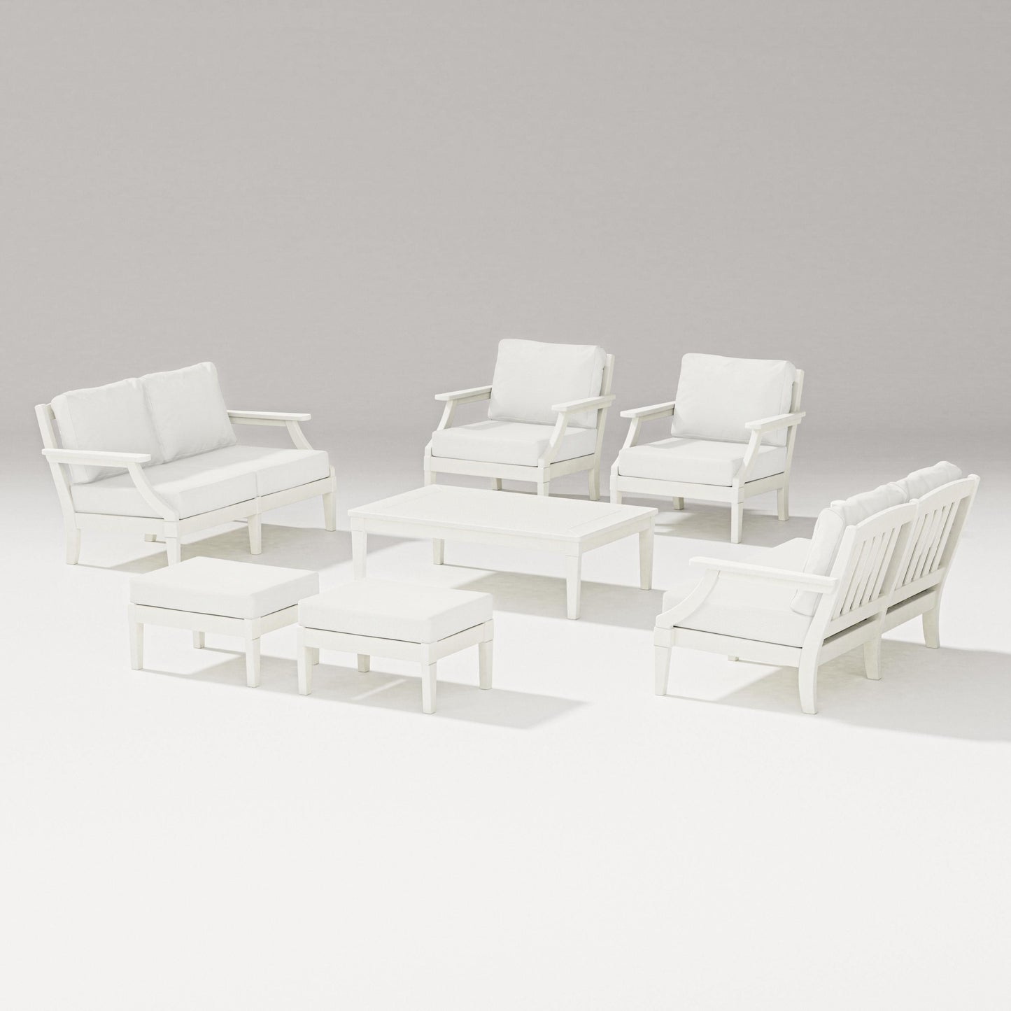 Estate 7-Piece Lounge Loveseat Set