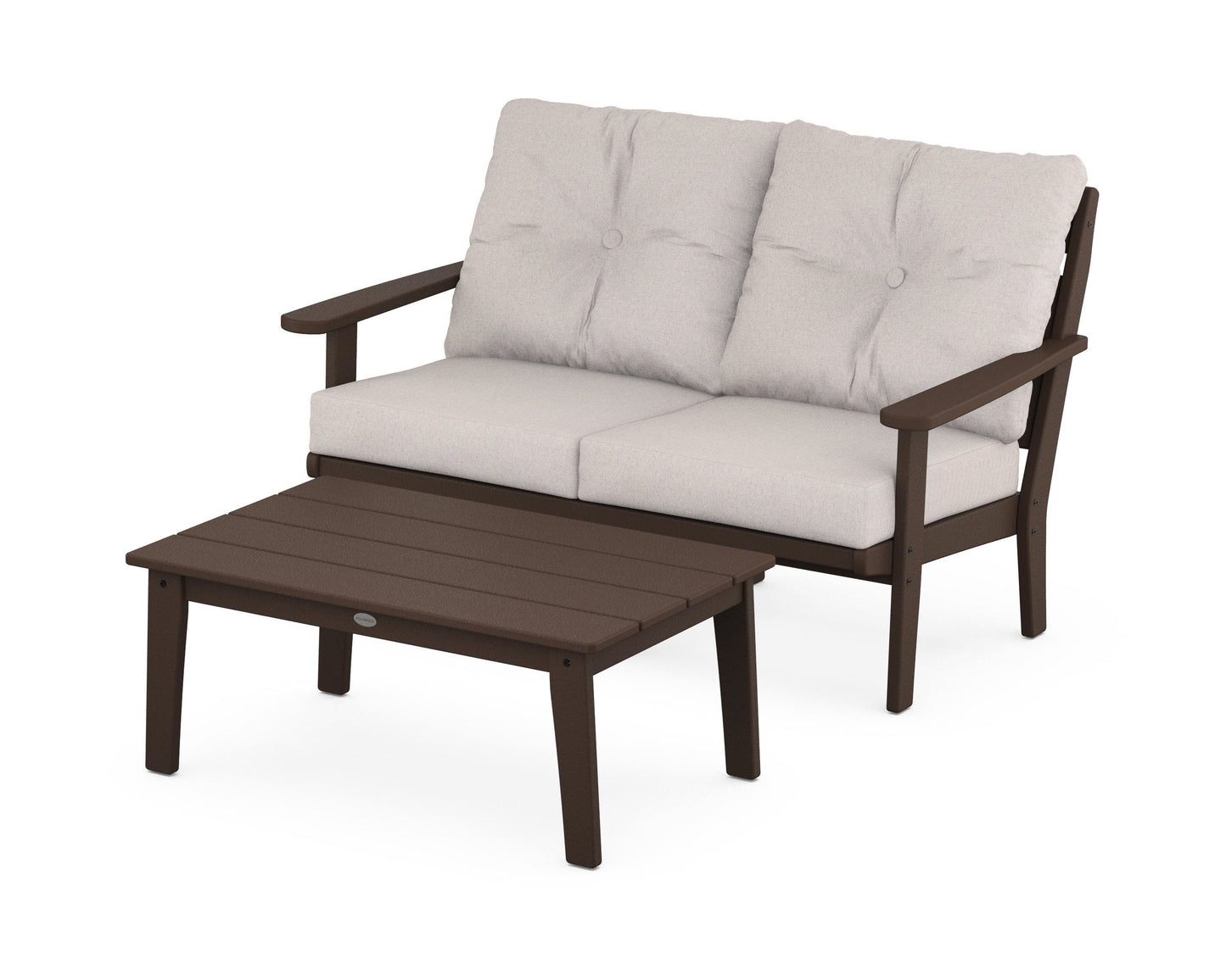 Lakeside 2-Piece Lounge Loveseat Set