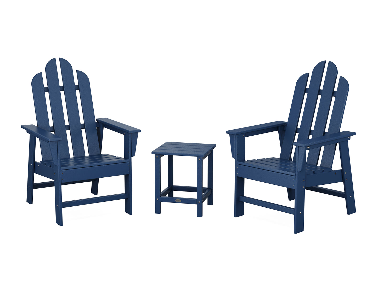 Long Island 3-Piece Upright Adirondack Chair Set