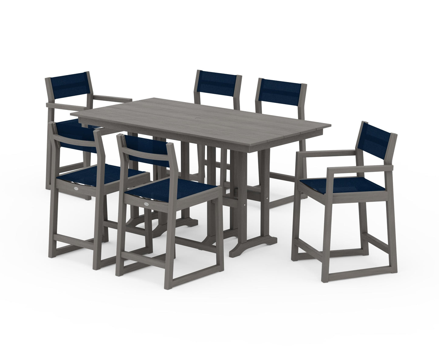 EDGE Sling 7-Piece Farmhouse Counter Set