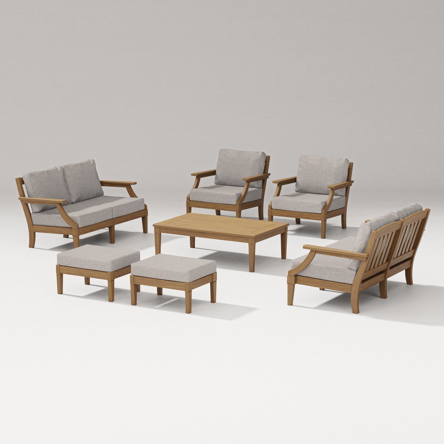 Estate 7-Piece Lounge Loveseat Set