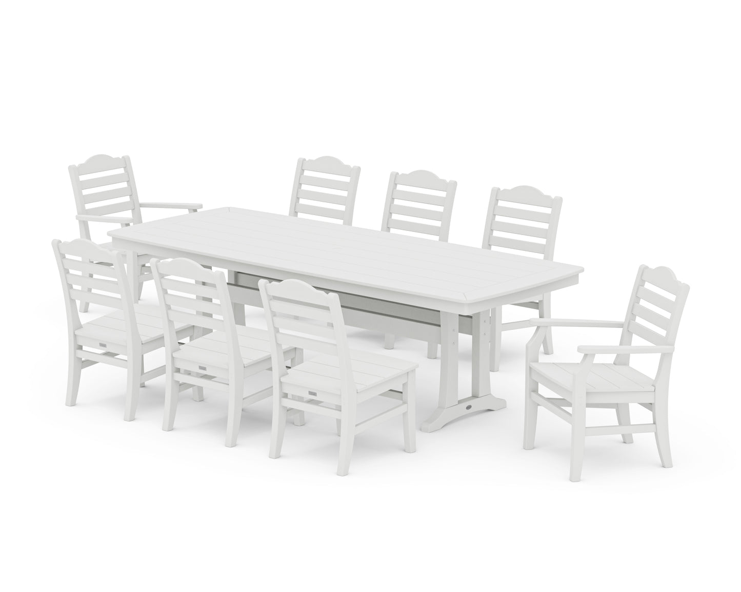 Savannah 9-Piece Dining Set with Trestle Legs