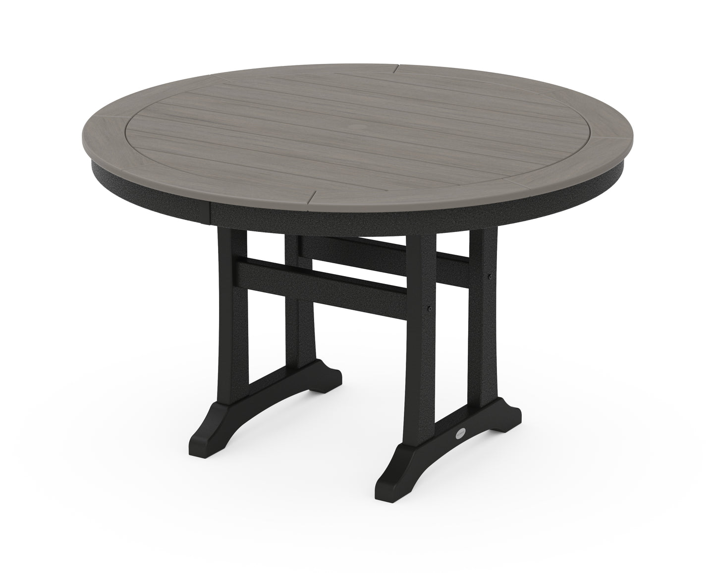 Nautical Trestle 48" Round Dining Table