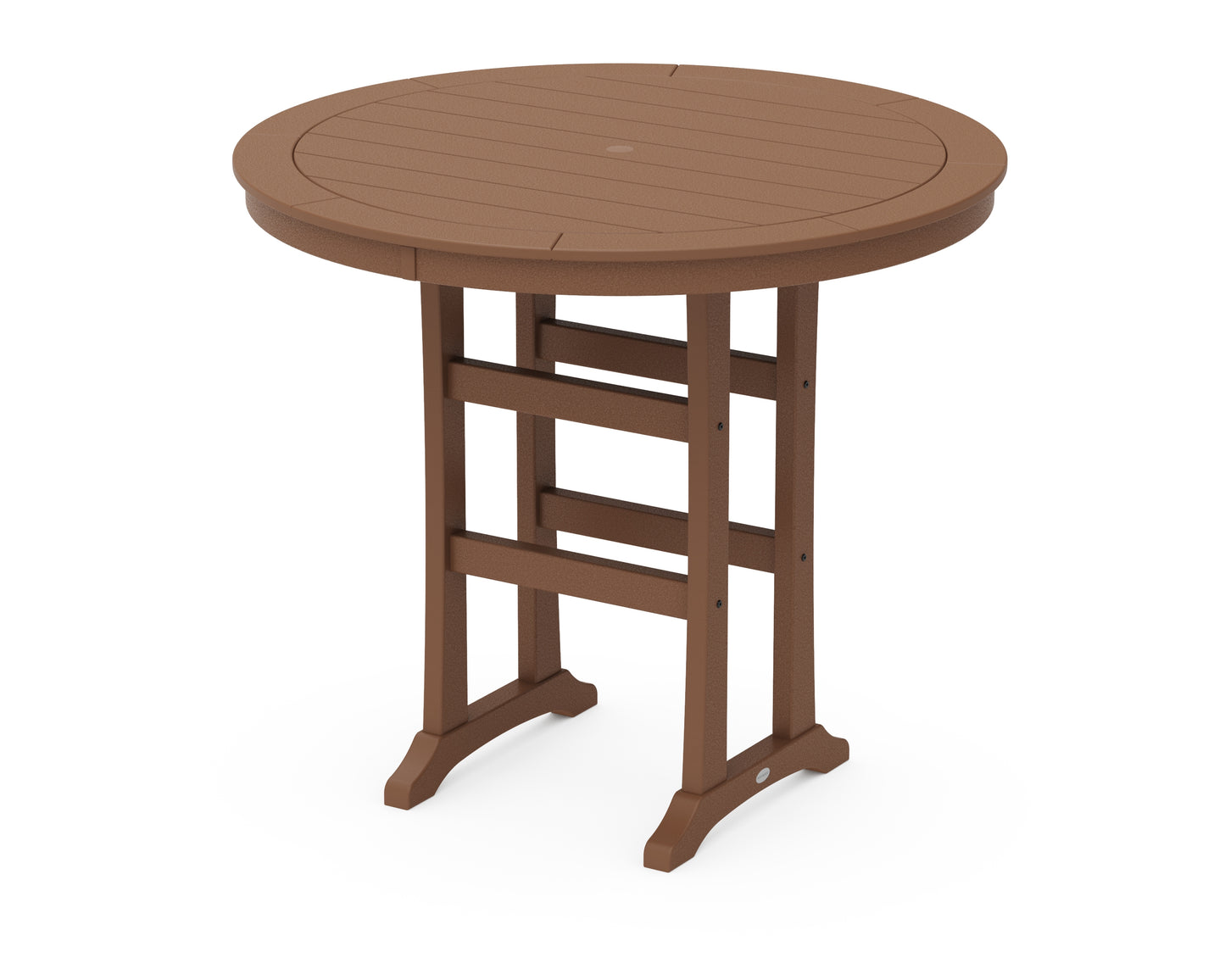 Nautical Trestle 48" Round Bar Table