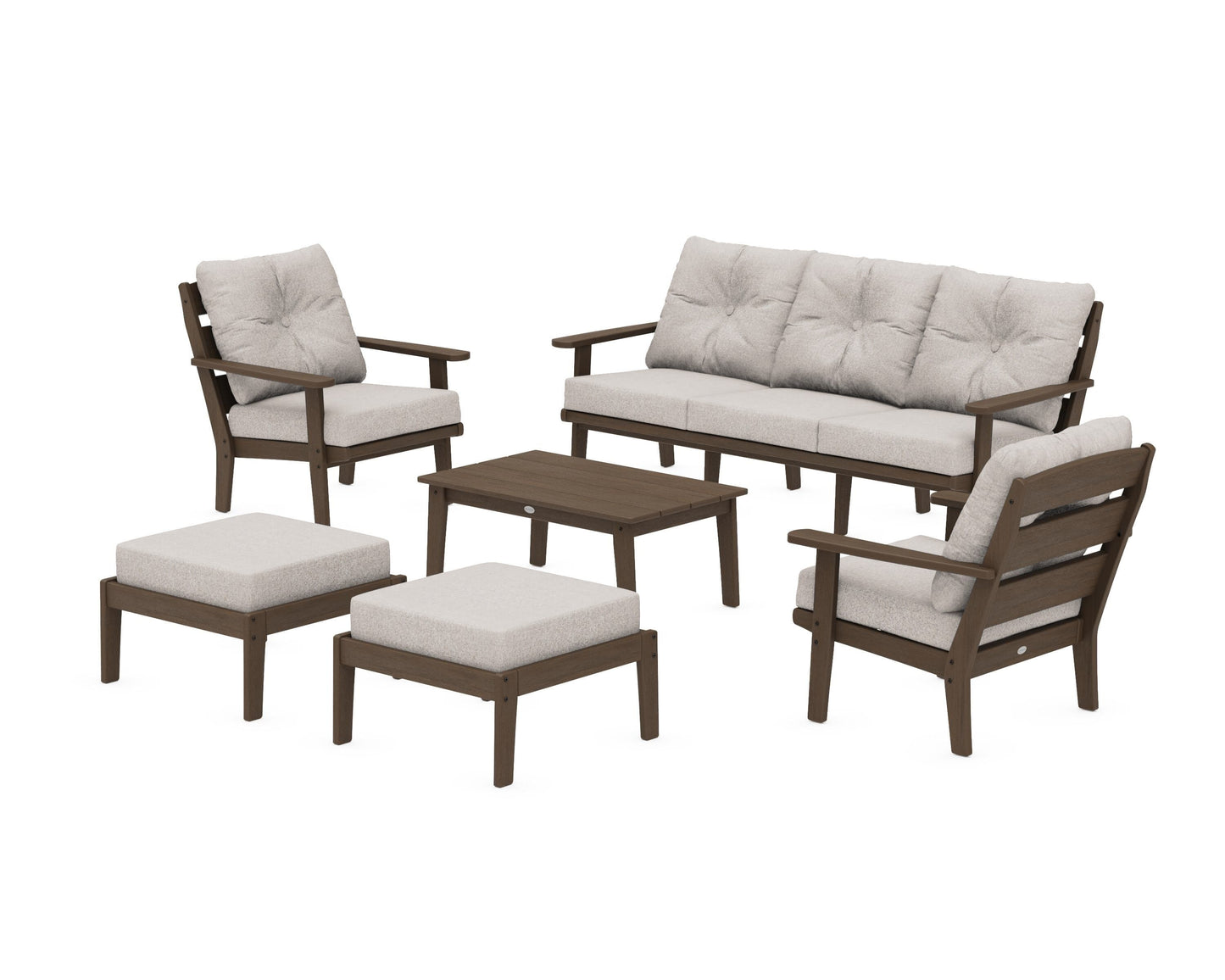 Lakeside 6-Piece Lounge Sofa Set