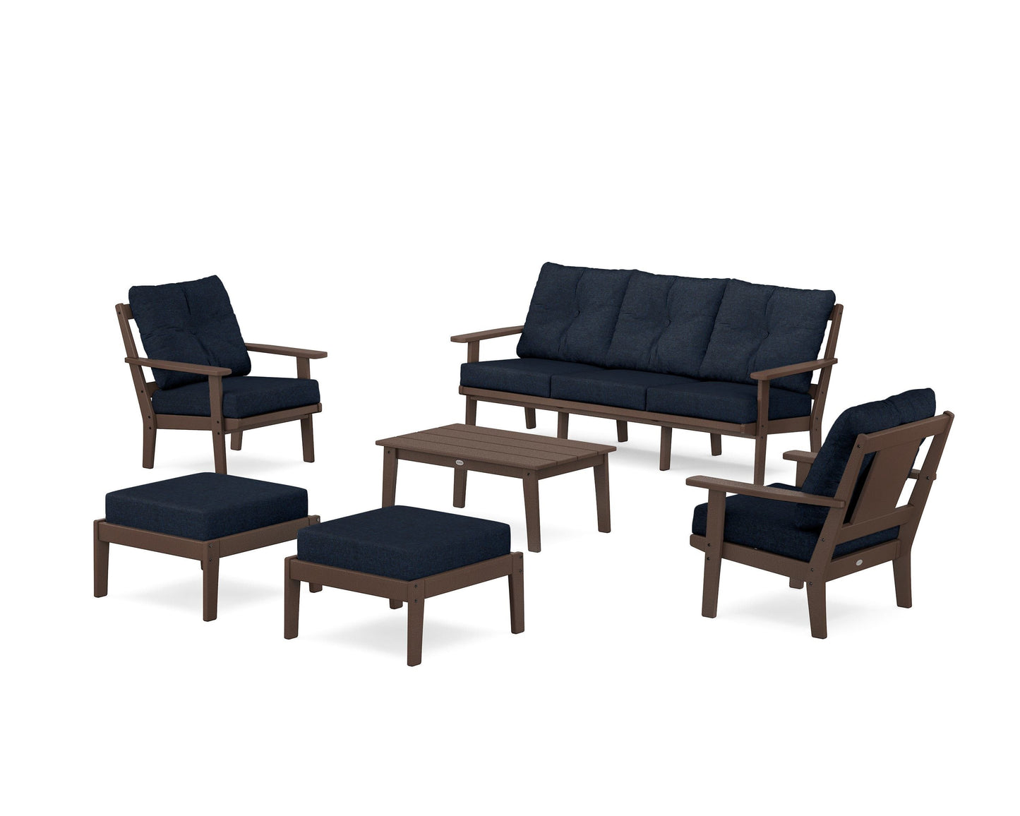 Prairie 6-Piece Lounge Sofa Set