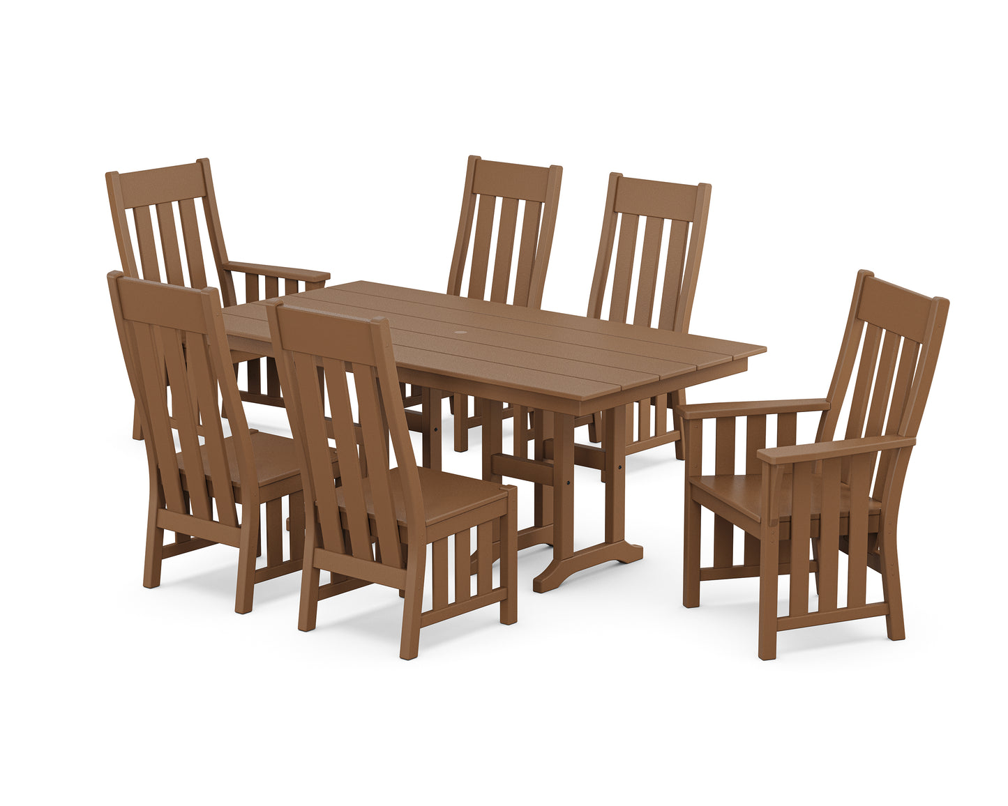 Acadia 7-Piece Farmhouse Dining Set