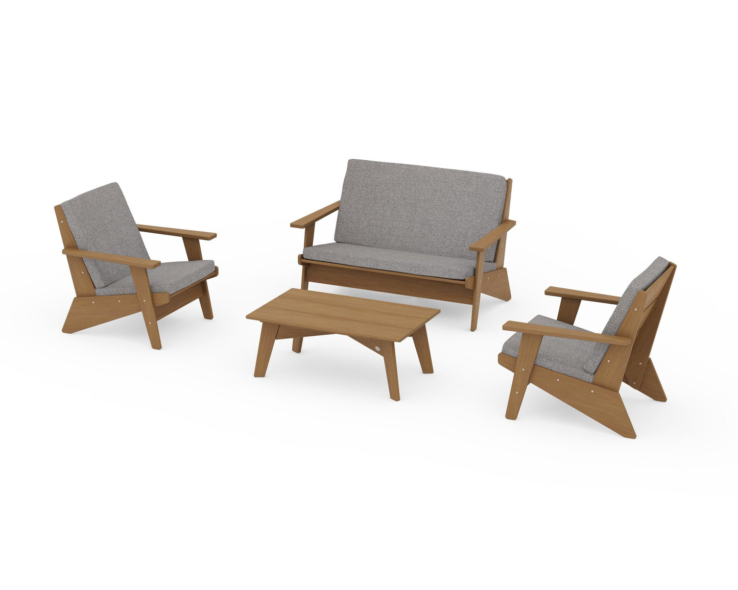 Riviera Modern Lounge 4-Piece Set