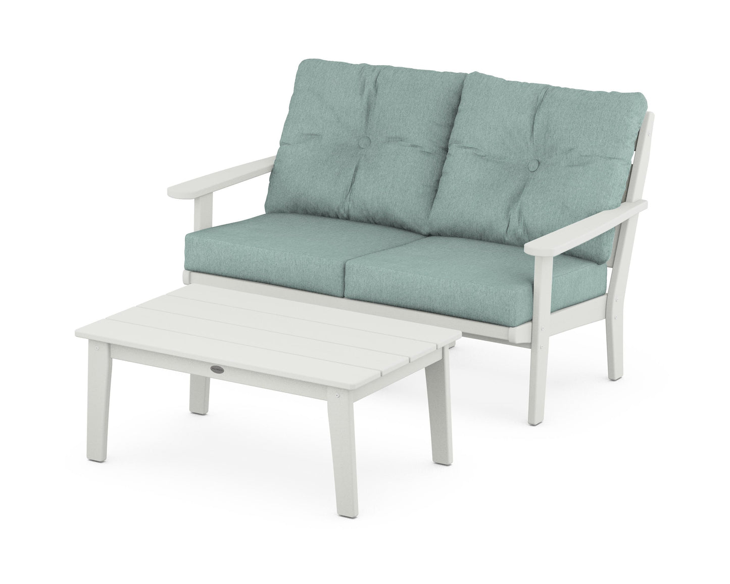 Lakeside 2-Piece Lounge Loveseat Set