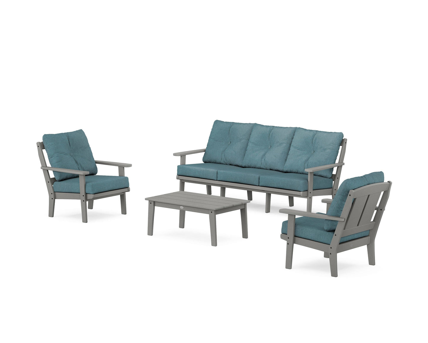 Mission 4-Piece Deep Seating Set with Sofa